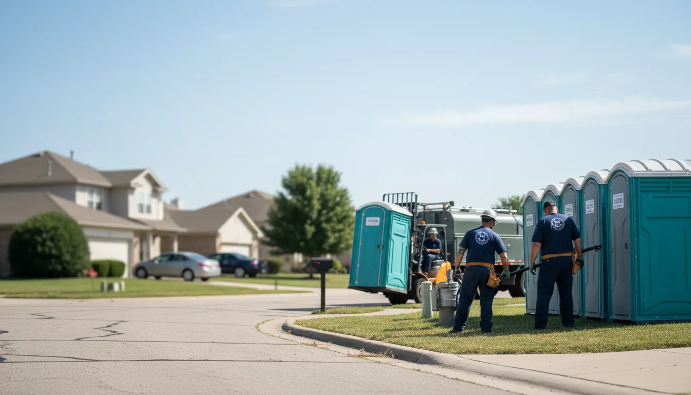 Porta Potty Rental in Vanderbilt, PA near me